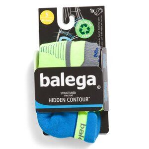 BALEGA Ethereal Blue Made In Usa Hidden Comfort No Show Socks